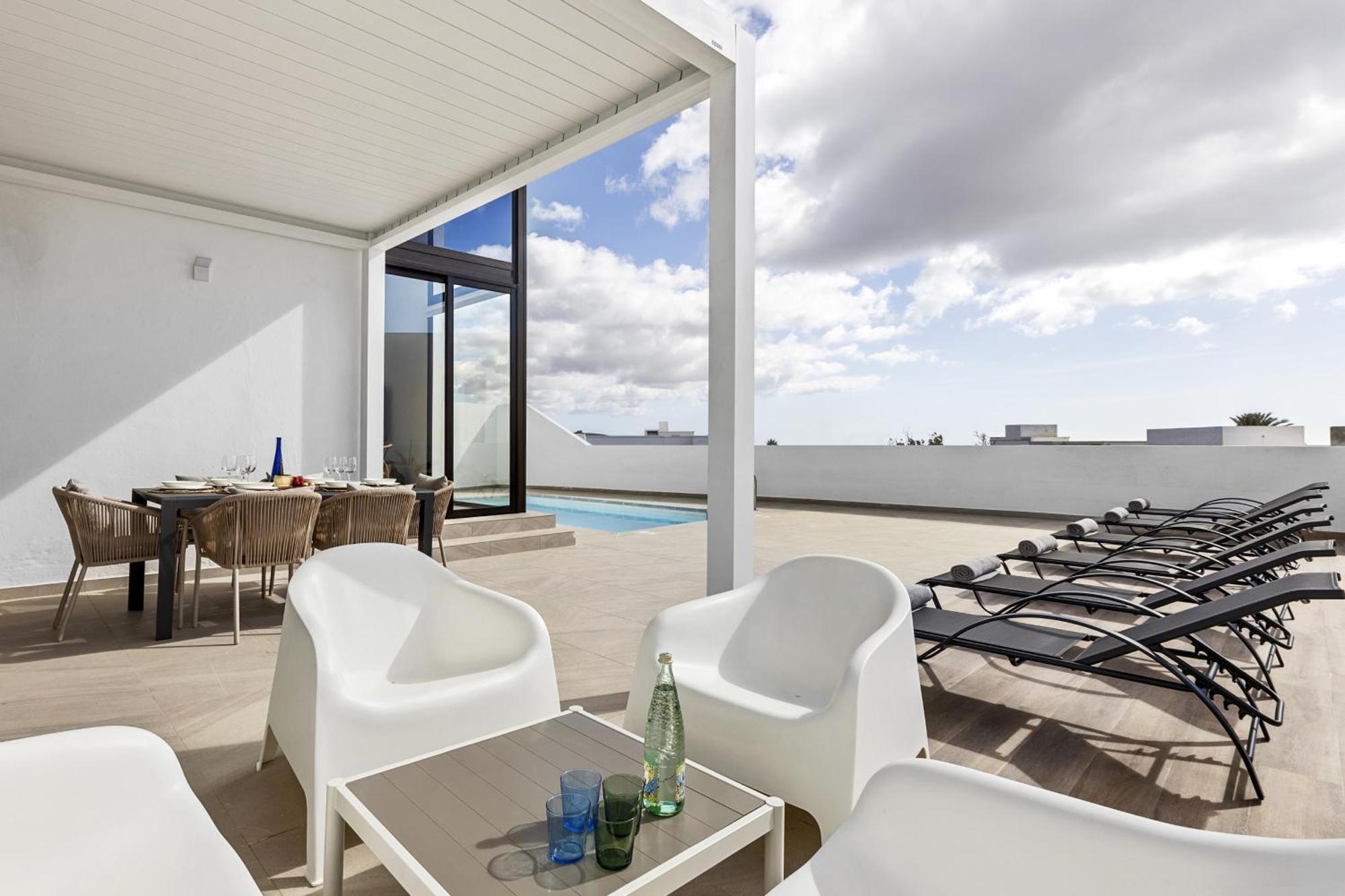 Casahost Fontaine Bleue Villa Tías Εξωτερικό φωτογραφία