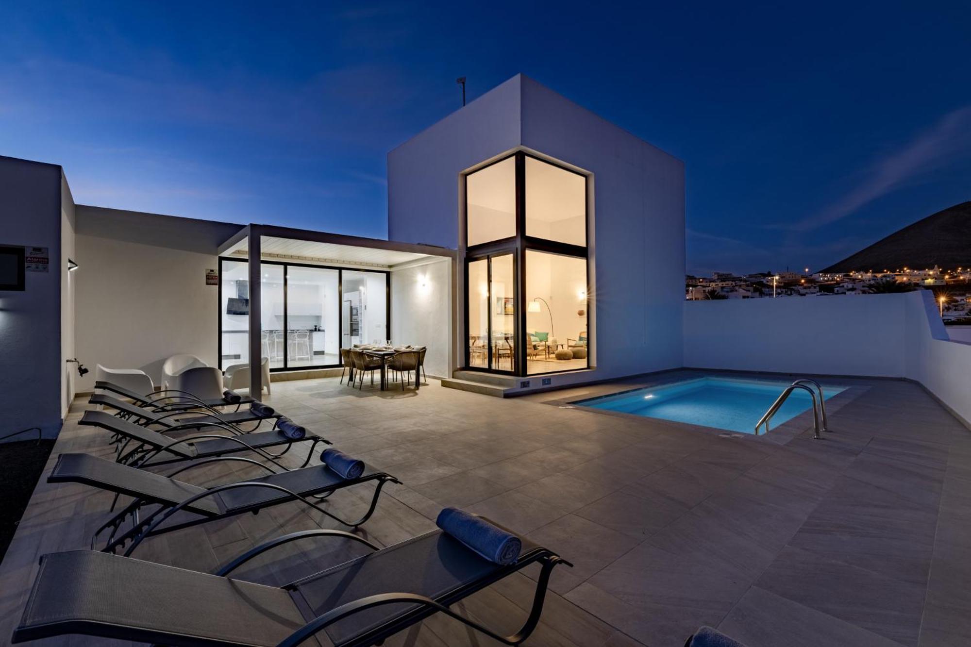Casahost Fontaine Bleue Villa Tías Εξωτερικό φωτογραφία